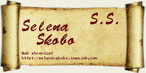 Selena Škobo vizit kartica